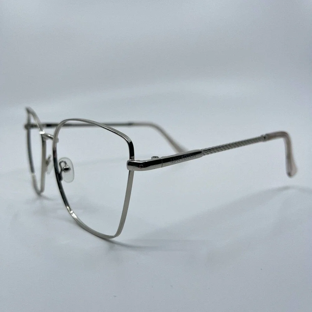 MAx Edition Eyeglasses silver Champagne‎ Frames Full Rim H6890